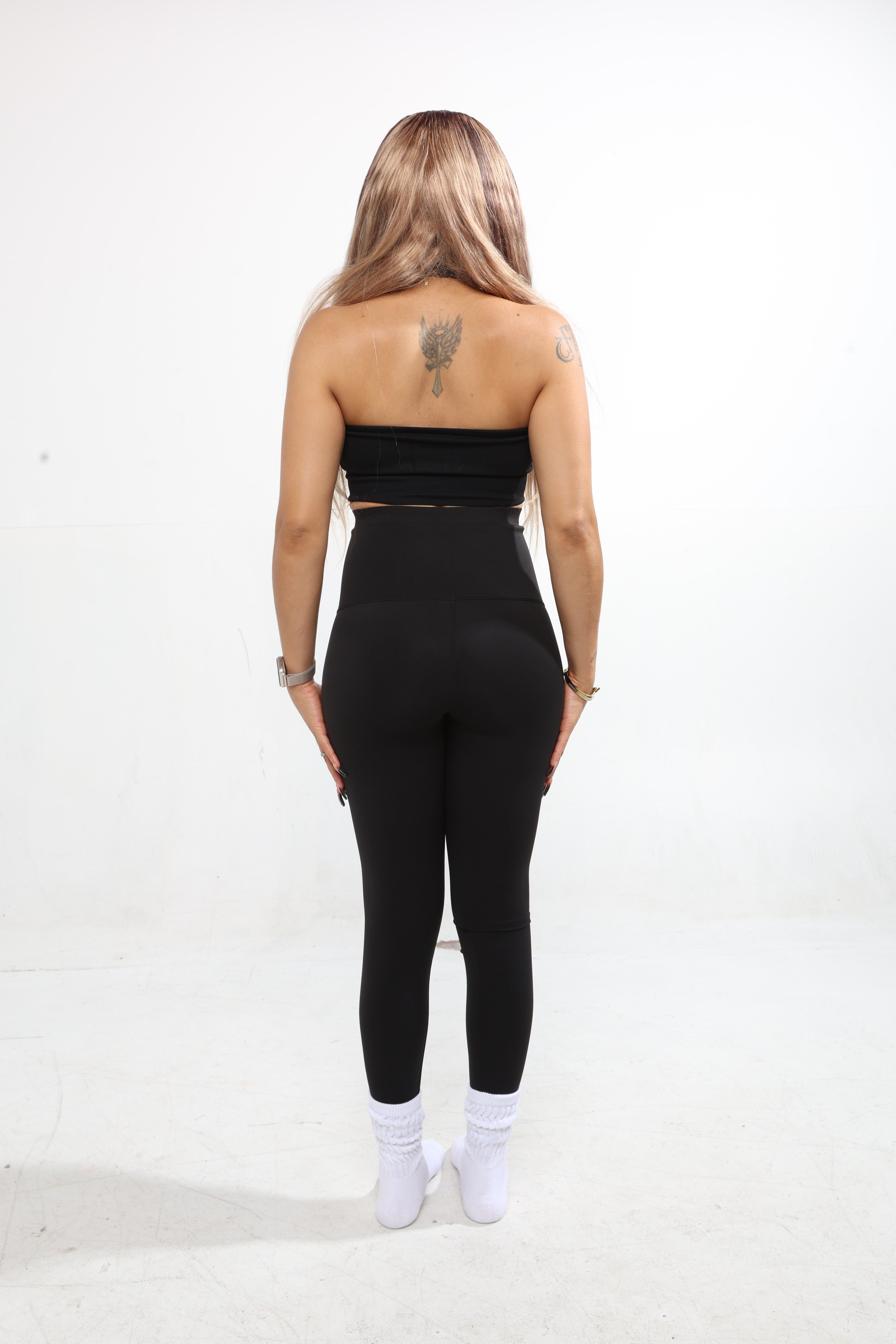 Shaped By Simone Sculpt Leggings High-Waisted Compression Shaping Leggings