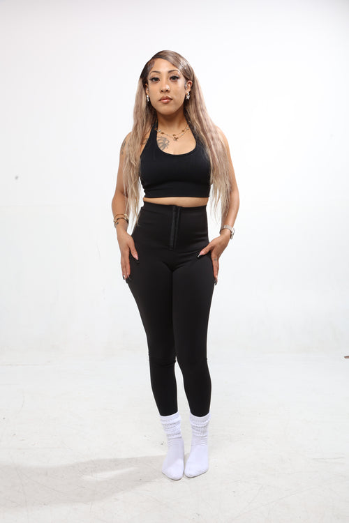 Shaped By Simone Sculpt Leggings High-Waisted Compression Shaping Leggings